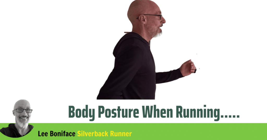 body posture when running
